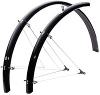 Bluemels Mudguards Olympic Racer Silver