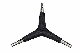Portable hex wrench key - 4, 5 and 6mm sizes.