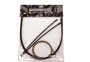 Unbranded Road / MTB Gear cable set, Black