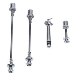 KF Secura Locking Skewer & Seat Bolt Set Silver
