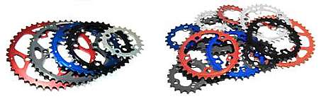 MDDLEBURN 39 TOOTH CHAINRING SILVER