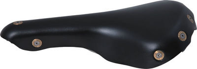 Gilles Berthoud Gents Leather Saddles Black